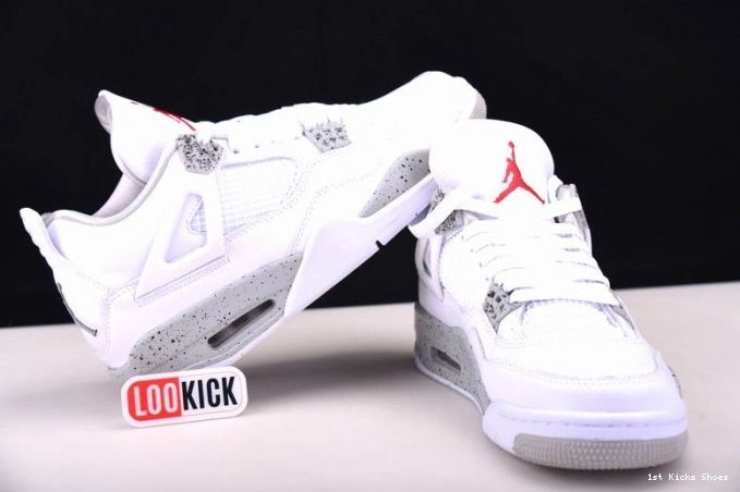 1st Kicks Shoes Oreo 4 White Retro Jordan CT8527-100 (2021) 0805